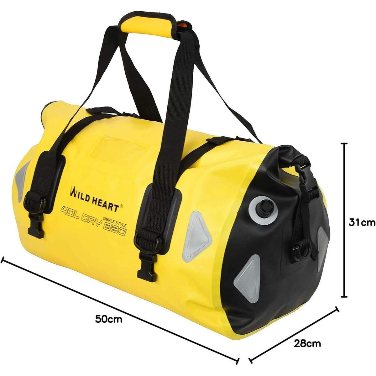 Wasserdichte Reisetasche 66L – Kajak, Camping & Motorrad