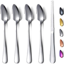 Grapefruitlöffel Set 5-teilig Edelstahl Titanbeschichtung