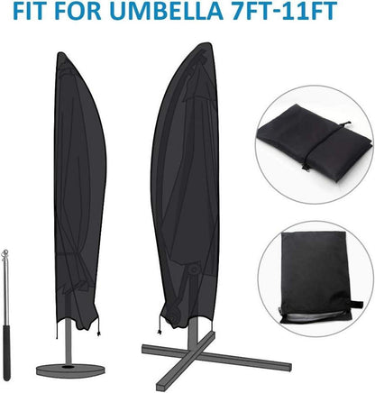 Senders Sonnenschirm Schutzhülle 210D Oxford 265x40/70/50 cm