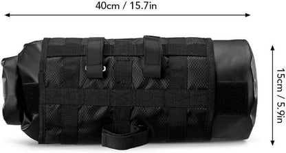 Lixada Wasserdichte Fahrrad Lenkertasche Vorne 3L-7L Verstellbar Blue