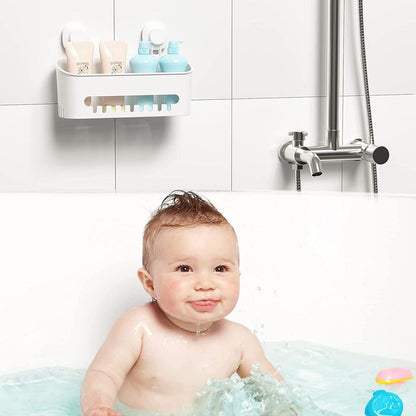 Duschkorb Saugnapf Ohne Bohren Wandregal Wasserfest Shampoo Organizer