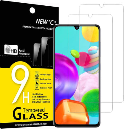 Panzer Schutz Glas Samsung Galaxy A41 9H Härte HD 0.33mm