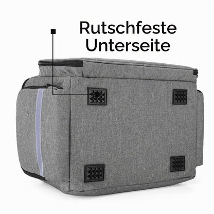 Tragbare Medizintasche für Erste Hilfe – Grau