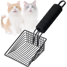 Katzenstreuschaufel aus Metall mit komfortablem Griff