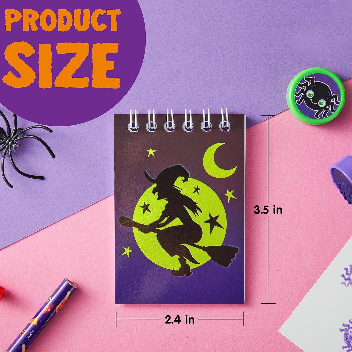 48-teiliges Halloween Spooky Notizblockset für Kinder Halloween Goodie