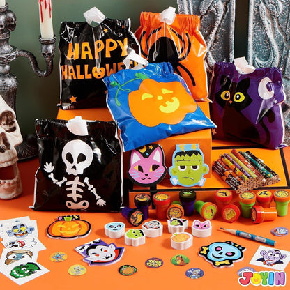 JOYIN 168 Stück Halloween Schreibwaren Sets für Kinder