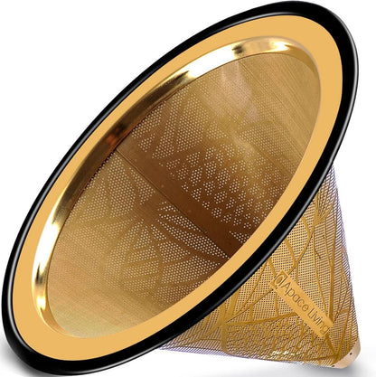 Edelstahl Kaffeefilter für Chemex Hario Bodum Pour Over