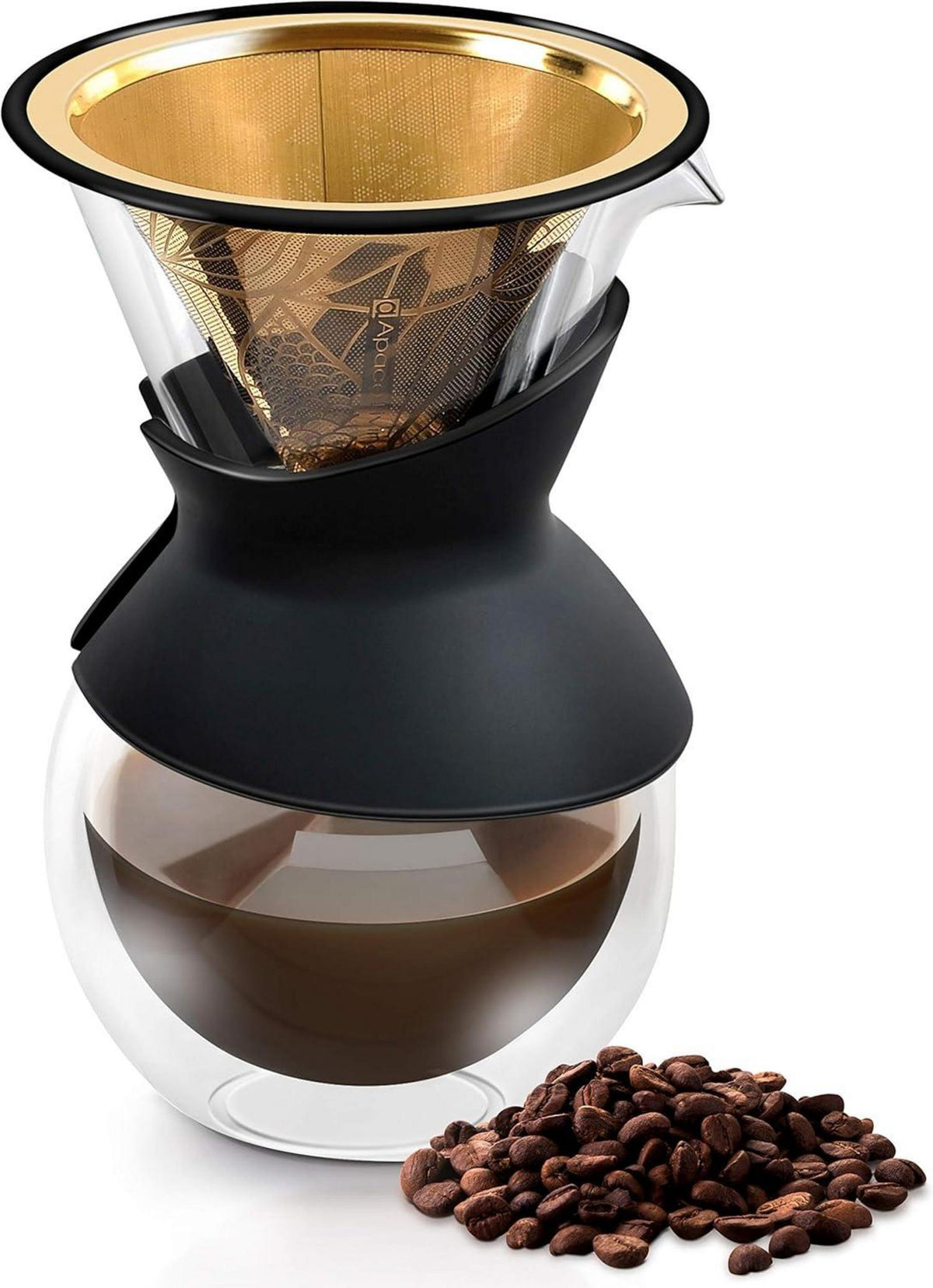 Edelstahl Kaffeefilter Chemex Hario Bodum Pour Over Metallbasis - Papierloser