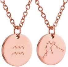 Sternzeichen Kette Gold Roségold Silber Horoskop Mutter Tochter