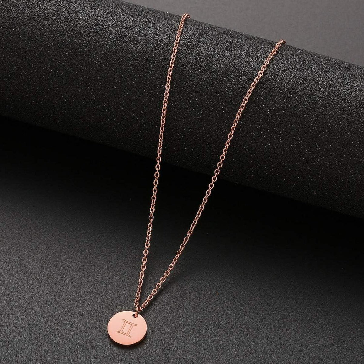 Sternzeichen Kette Zwilling Rosegold Horoskop Damen Mutter Tochter Gold