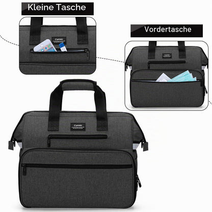 Erste-Hilfe-Tasche | Medizinische Aufbewahrungstasche Schwarz