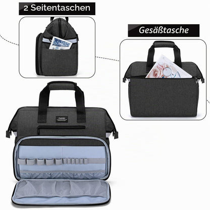 Erste-Hilfe-Tasche | Medizinische Aufbewahrungstasche Schwarz
