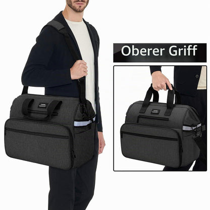 Erste-Hilfe-Tasche | Medizinische Aufbewahrungstasche Schwarz