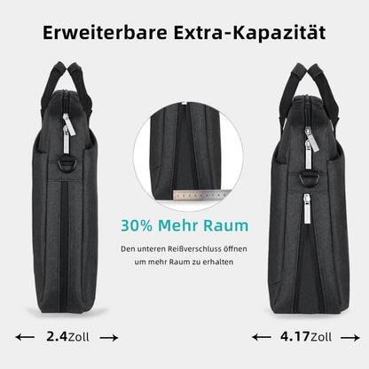 Voova große Laptoptasche für 17-17,4 Zoll Laptop, 30% mehr