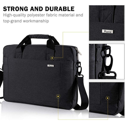 Voova große Laptoptasche für 17-17,4 Zoll Laptop, 30% mehr