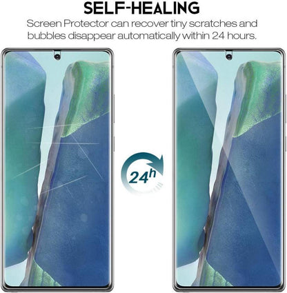 4er Pack Samsung Galaxy Note 20 Displayschutzfolien mit TPU-Schutz