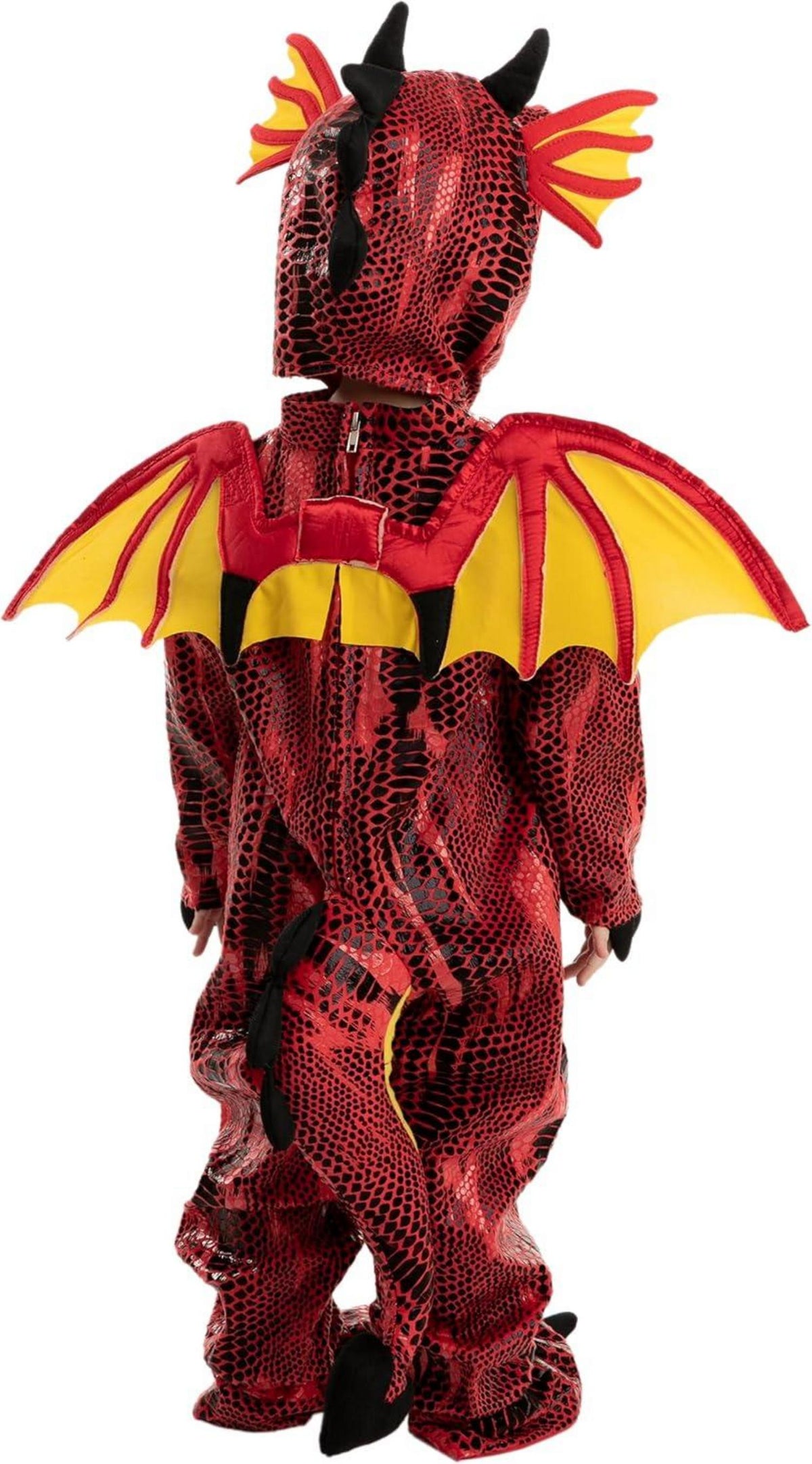 Kleines Drachenkostüm für Kinder, Halloween Dress-up Spielzeug Rot