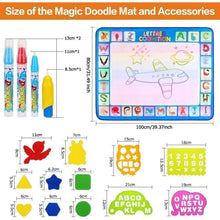 Wasser Doodle Matte XL Aqua Drawing Painting Malmatte mit