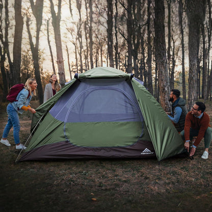 Forceatt Zelt 2/3/4 Personen Camping Wasserdicht 3-4