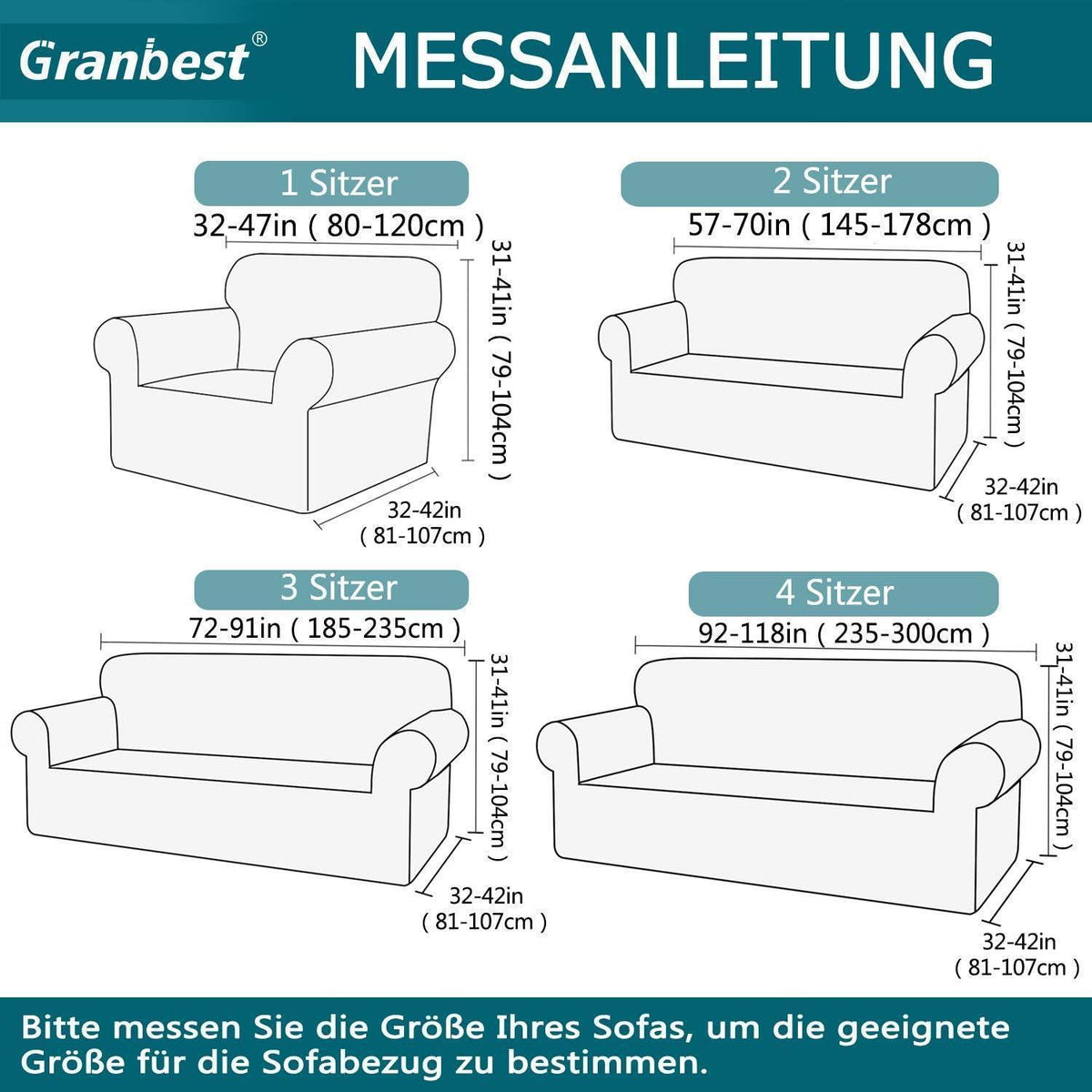 Elastischer Sofabezug 3-Sitzer Weinrot | Modern & Schutz für Wohnzimmer