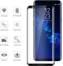 Tentoki Panzerglas Schutzfolie Samsung Galaxy S9 Plus S9+ 2