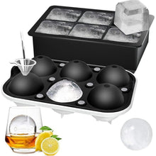 XXL Silikon Eiswürfelform mit Deckel für Whisky Cocktails