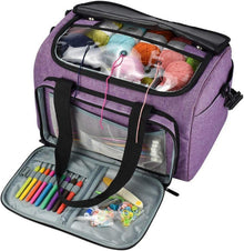 Praktische Garntasche für Stricker und