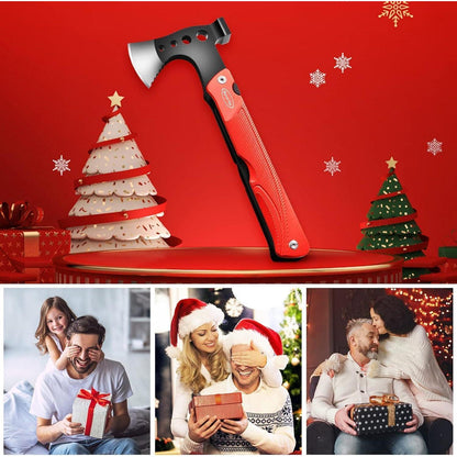 Camping Multitool Beil Geschenke für Männer 14 in 1 Axt