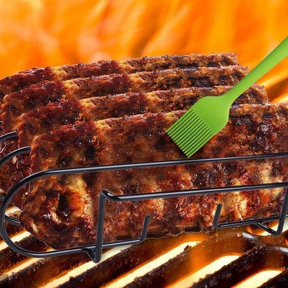 Grill Zubehör Sparerib Halter Rippchen halter Lammkoteletts