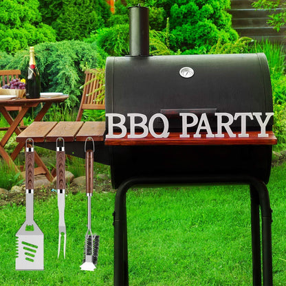 2er Set Grillbürste und Schaber Grill Zubehör Grillreiniger