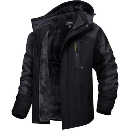 Herren Winter Skijacke Fleece Gefüttert Outdoor
