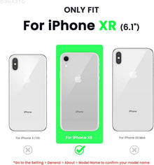 ORNARTO iPhone XR Silikon Case Hülle Ultra Dünn Flüssig