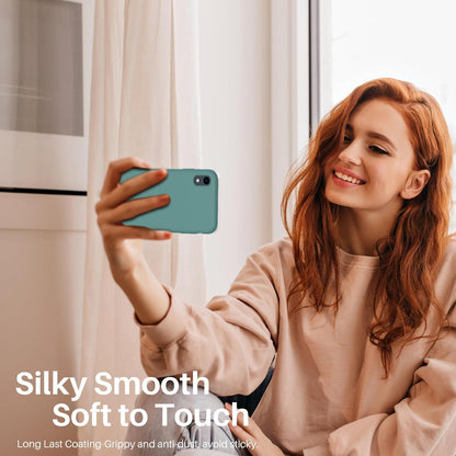 Silikon Case iPhone XR Hülle Flüssig Ultra Dünn Schutz 6,1 Zoll