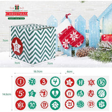 Adventskalender zum Befüllen Schachteln 24 Boxen Weihnachten
