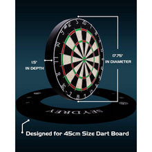 Dartscheibe Kork Steeldart Set 6 Dartpfeile Metallspitze