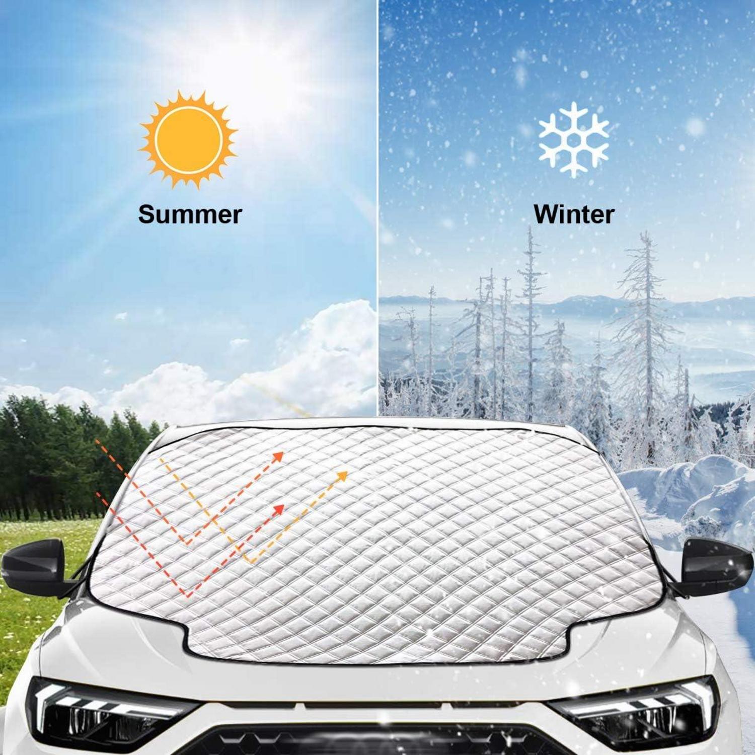 Auto Windschutzscheibe Abdeckung Magnet Faltbar Winter