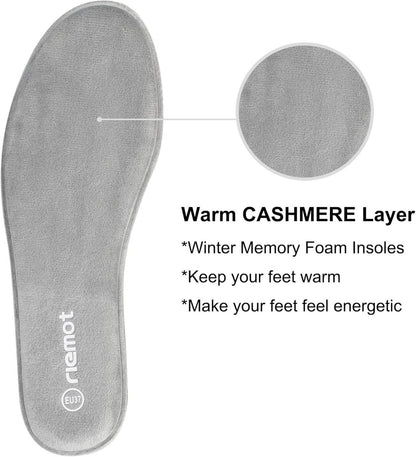 Memory Foam Einlegesohlen für Schuhe Sneaker Stiefel - Weich & warm