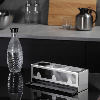 Flaschenhalter für SodaStream Premium Abtropfständer aus