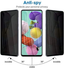 Panzerfolie Samsung Galaxy A71 - Anti Spy Blickschutzfolie
