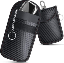 Keyless Go Schutz Autoschlüssel, Faraday Taschen Kohlefaser
