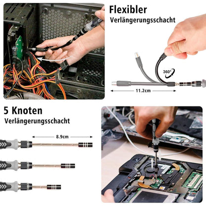 SHARDEN Feinmechaniker Schraubendreher Set 122 in 1 Mini