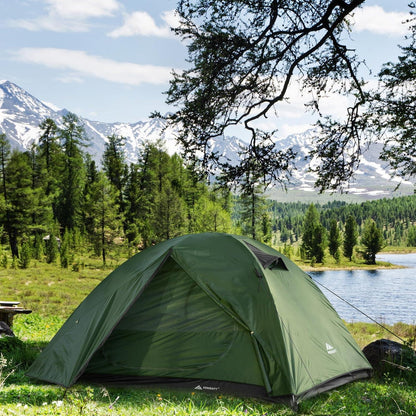 Forceatt Zelt 3-4 Personen Camping Wasserdicht Ultraleicht Kuppelzelt
