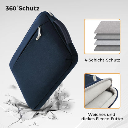 Voova Laptophülle 15.6 16 Zoll Schutzhülle für MacBook Pro Acer Dell