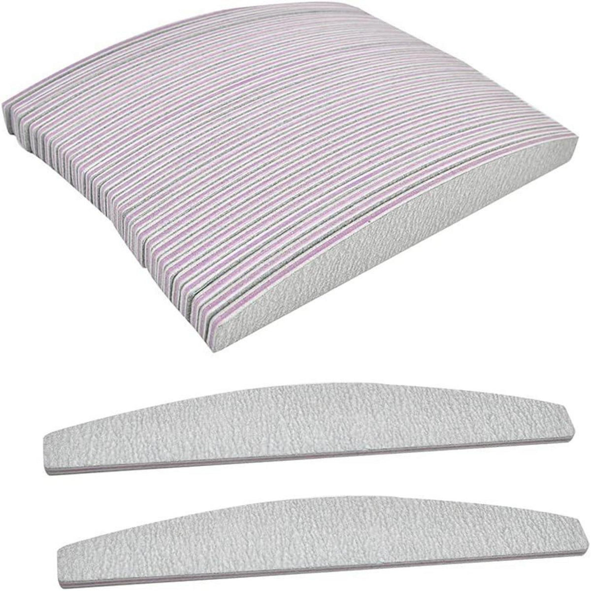 Nagelfeilen Set 50pcs 100/180 Profi - Wiederverwendbare Doppelseitige