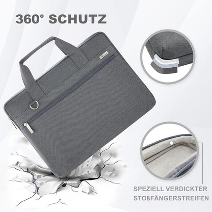 Voova Laptoptasche 17-17,3 Zoll Wasserdicht Stoßfest