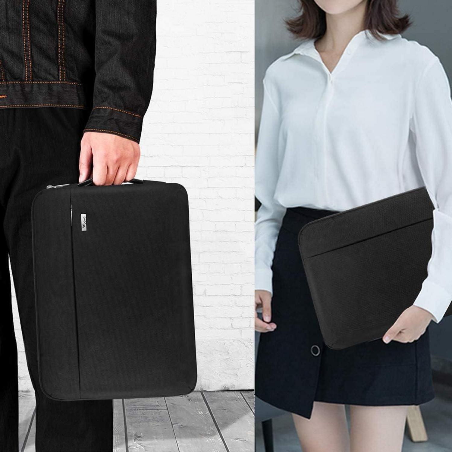 Voova Laptop Hülle 14 Zoll MacBook Air Tasche Schutz Schwarz
