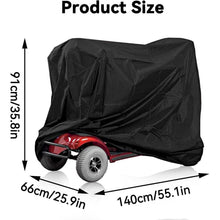 Wasserfeste 210D Oxford Elektromobil-Abdeckung 140x66x91 cm