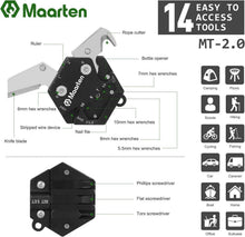 Maarten 14-in-1 Multifunktions Schlüsselanhänger EDC