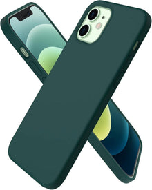 iPhone 12 Mini Silikon Case Ultra Dünn Voller Schutz Flüssig Silikon