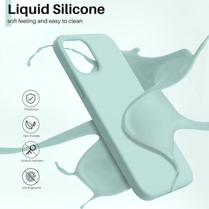 iPhone 12 Pro Silikon Case Flüssig Handyhülle Schutzhülle 6,1 Zoll